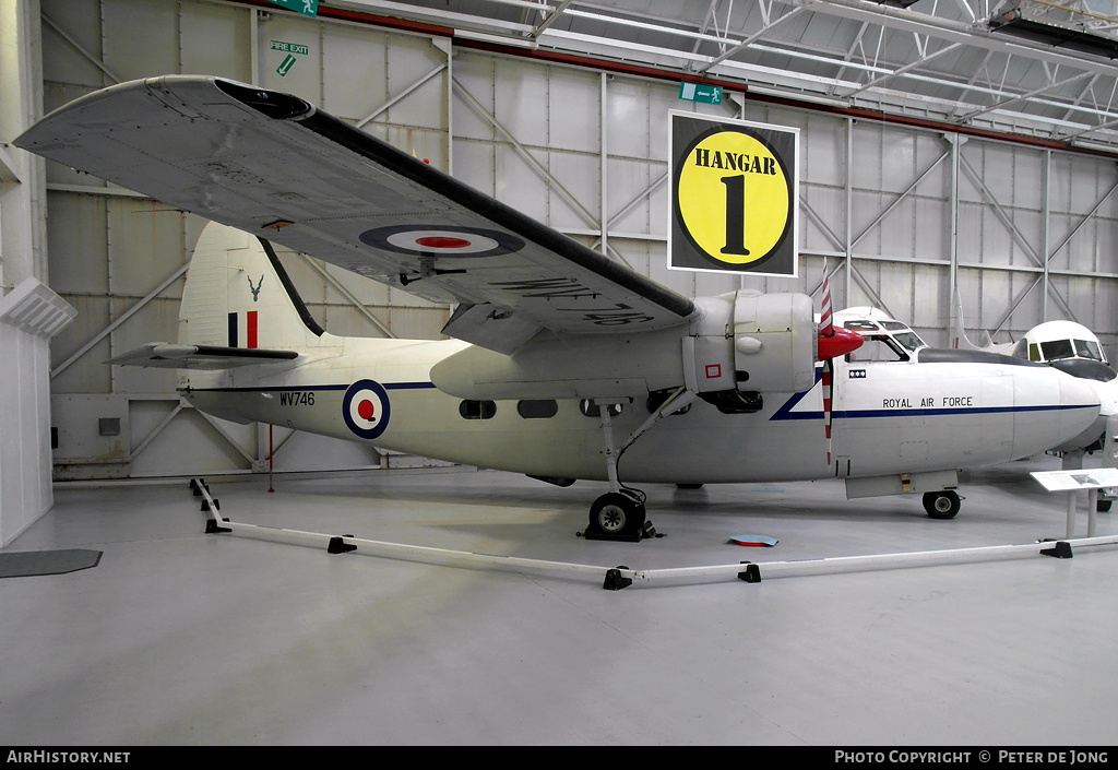 Aircraft Photo of WV746 | Hunting Percival P.66 Pembroke C.1 | UK - Air Force | AirHistory.net #4561