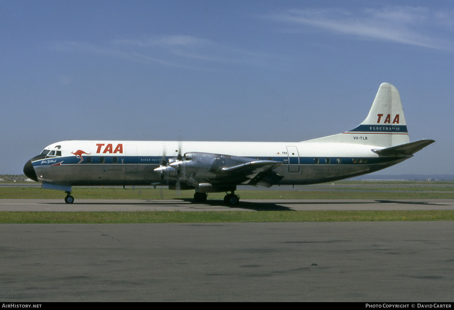 Aircraft Photo of VH-TLB | Lockheed L-188A Electra | Trans-Australia Airlines - TAA | AirHistory.net #4566