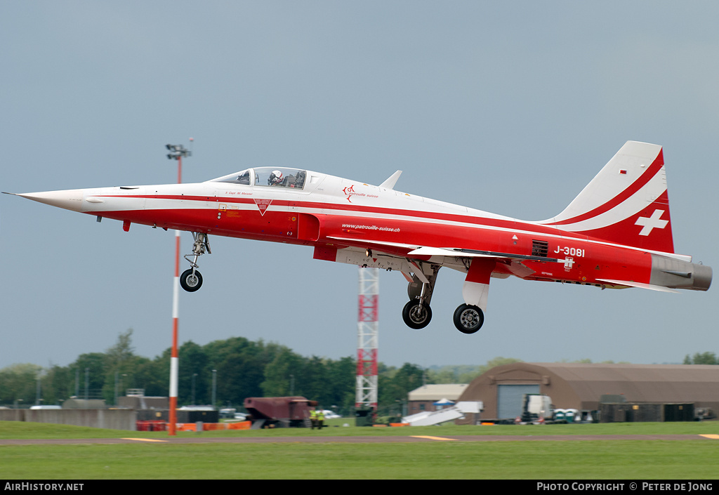 Aircraft Photo of J-3081 | Northrop F-5E Tiger II | Switzerland - Air Force | AirHistory.net #4571