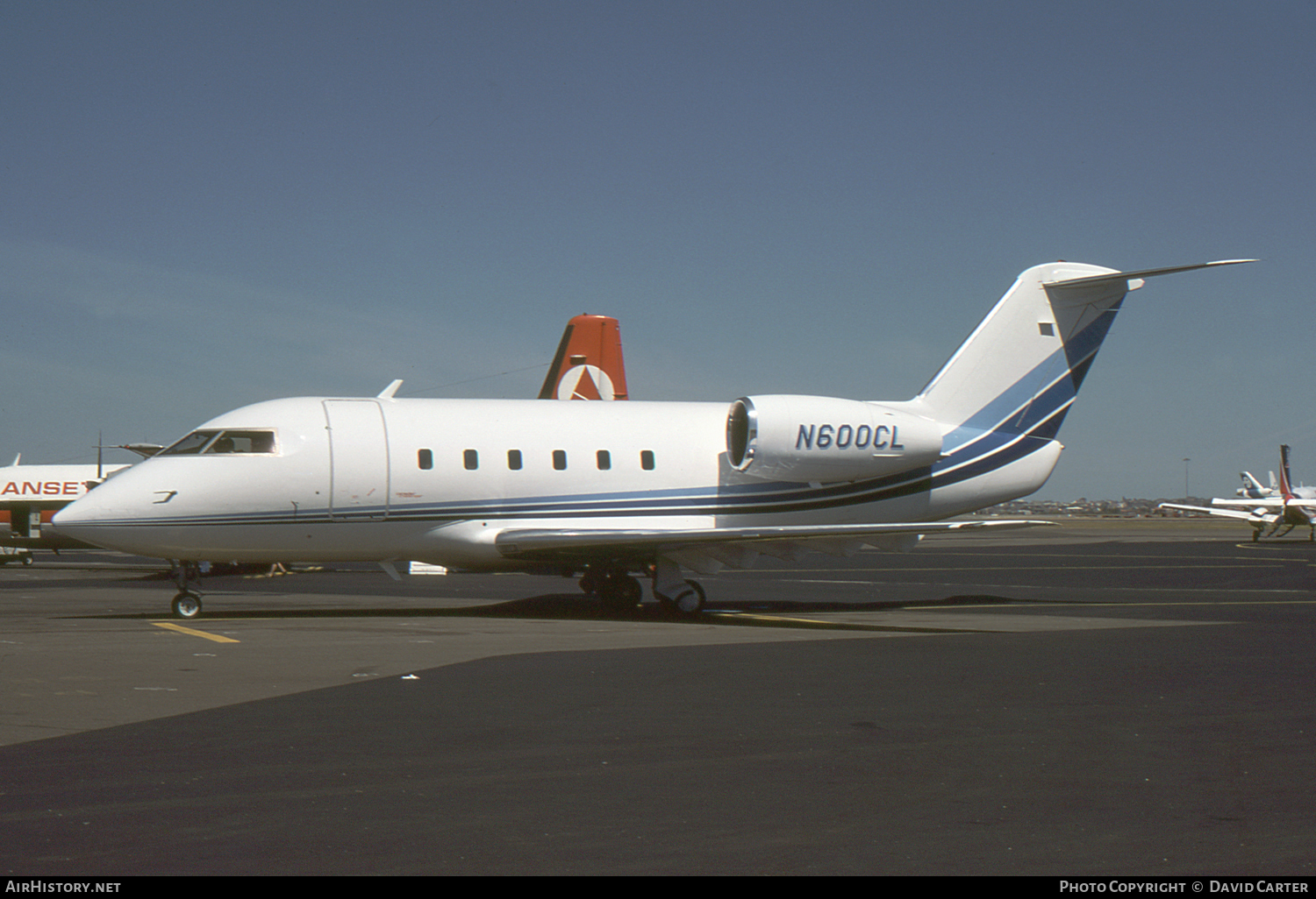 Aircraft Photo of N600CL | Canadair Challenger 600 (CL-600-1A11) | AirHistory.net #4587