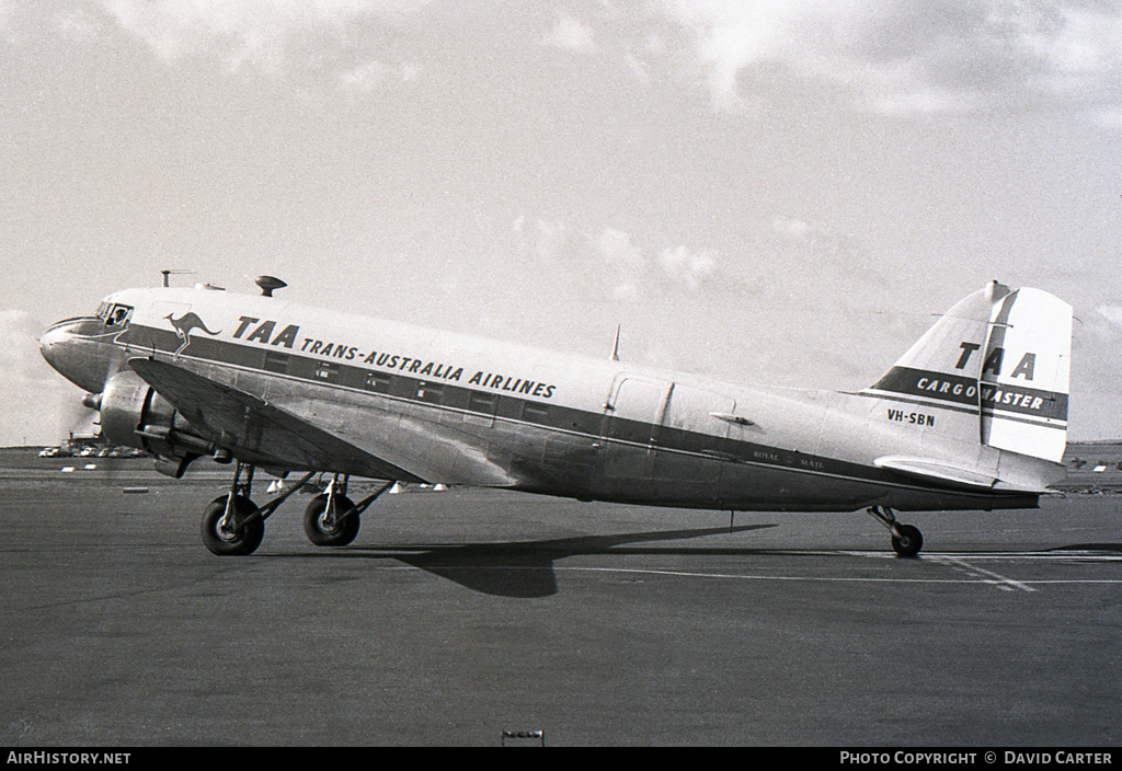 Aircraft Photo of VH-SBN | Douglas C-47A Skytrain | Trans-Australia Airlines - TAA | AirHistory.net #4590