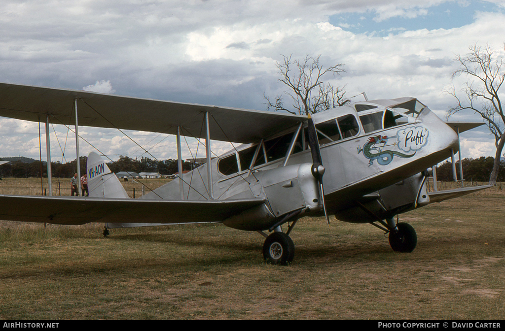 Aircraft Photo of VH-AON | De Havilland D.H. 84 Dragon 2 | AirHistory.net #4601