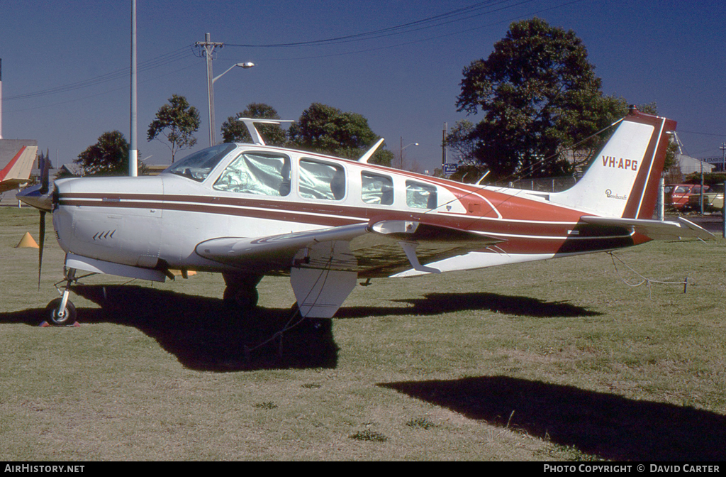 Aircraft Photo of VH-APG | Beech A36 Bonanza 36 | AirHistory.net #4606