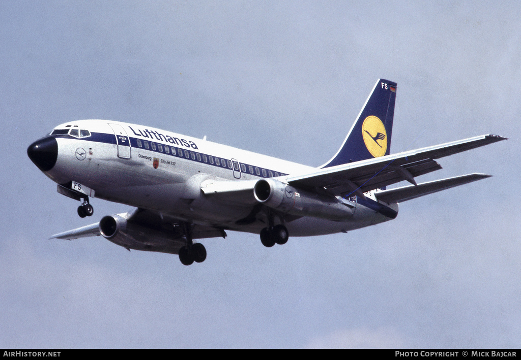 Aircraft Photo of D-ABFS | Boeing 737-230/Adv | Lufthansa | AirHistory.net #4629