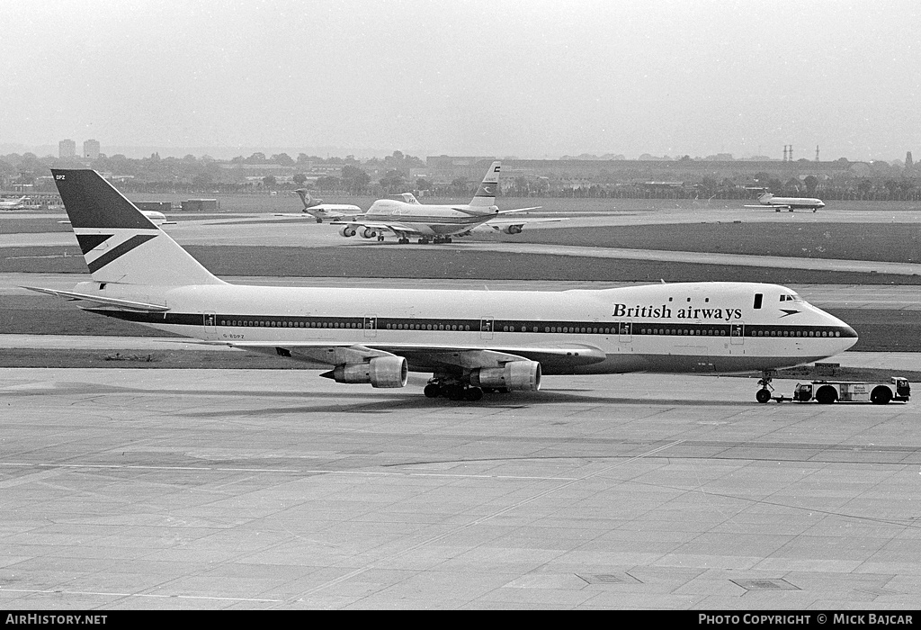 Aircraft Photo of G-BDPZ | Boeing 747-148 | British Airways | AirHistory.net #4630