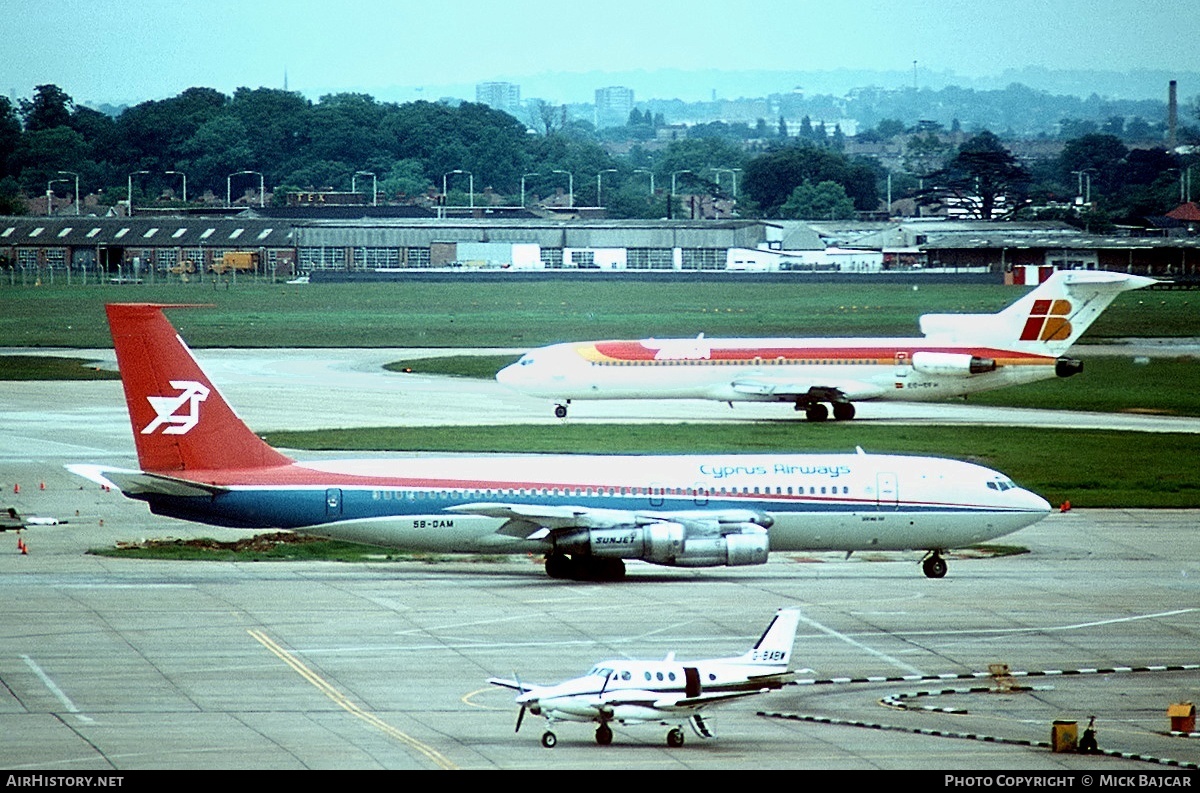 Aircraft Photo of 5B-DAM | Boeing 707-123(B) | Cyprus Airways | AirHistory.net #4631