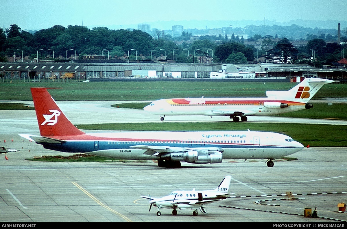 Aircraft Photo of 5B-DAM | Boeing 707-123 | Cyprus Airways | AirHistory.net #4631