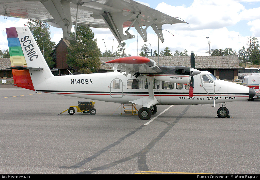Aircraft Photo of N140SA | De Havilland Canada DHC-6-300 VistaLiner | Scenic Airlines | AirHistory.net #4641