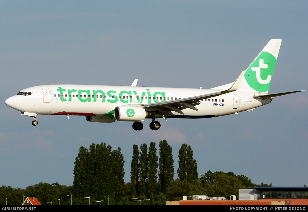 Aircraft Photo of PH-HZW | Boeing 737-8K2 | Transavia | AirHistory.net #4652