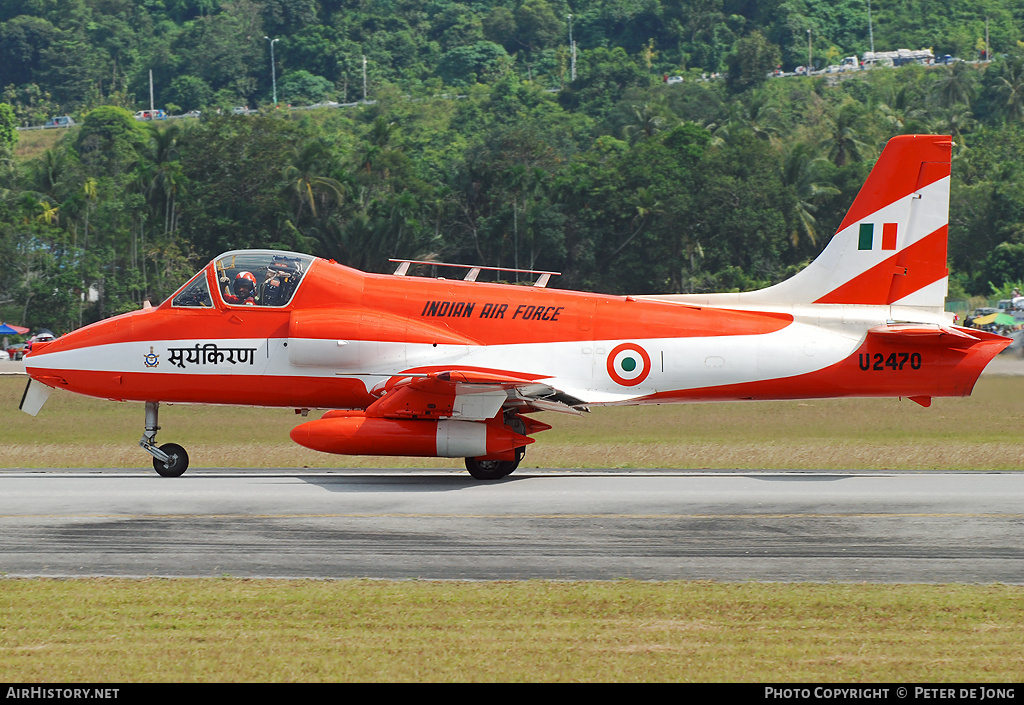 Aircraft Photo of U2470 | Hindustan HJT-16 Kiran II | India - Air Force | AirHistory.net #4653