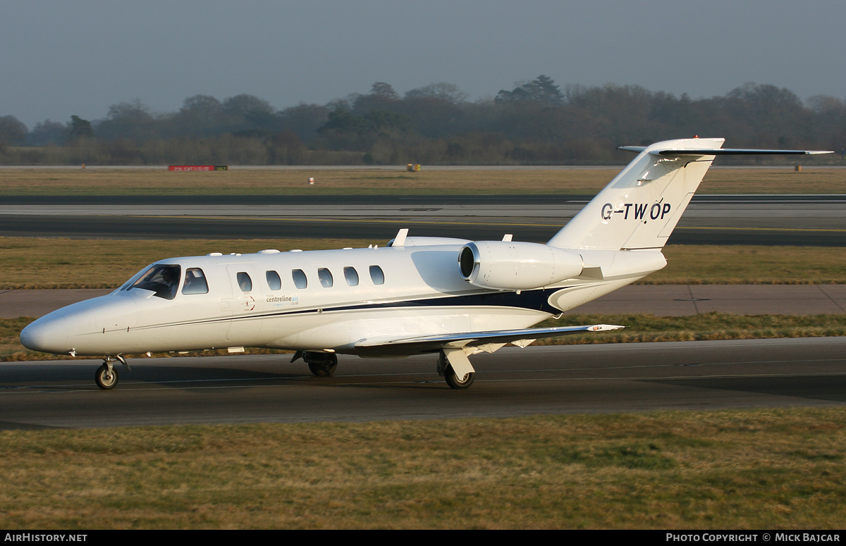 Aircraft Photo of G-TWOP | Cessna 525A CitationJet CJ2+ | Centreline Air | AirHistory.net #4659