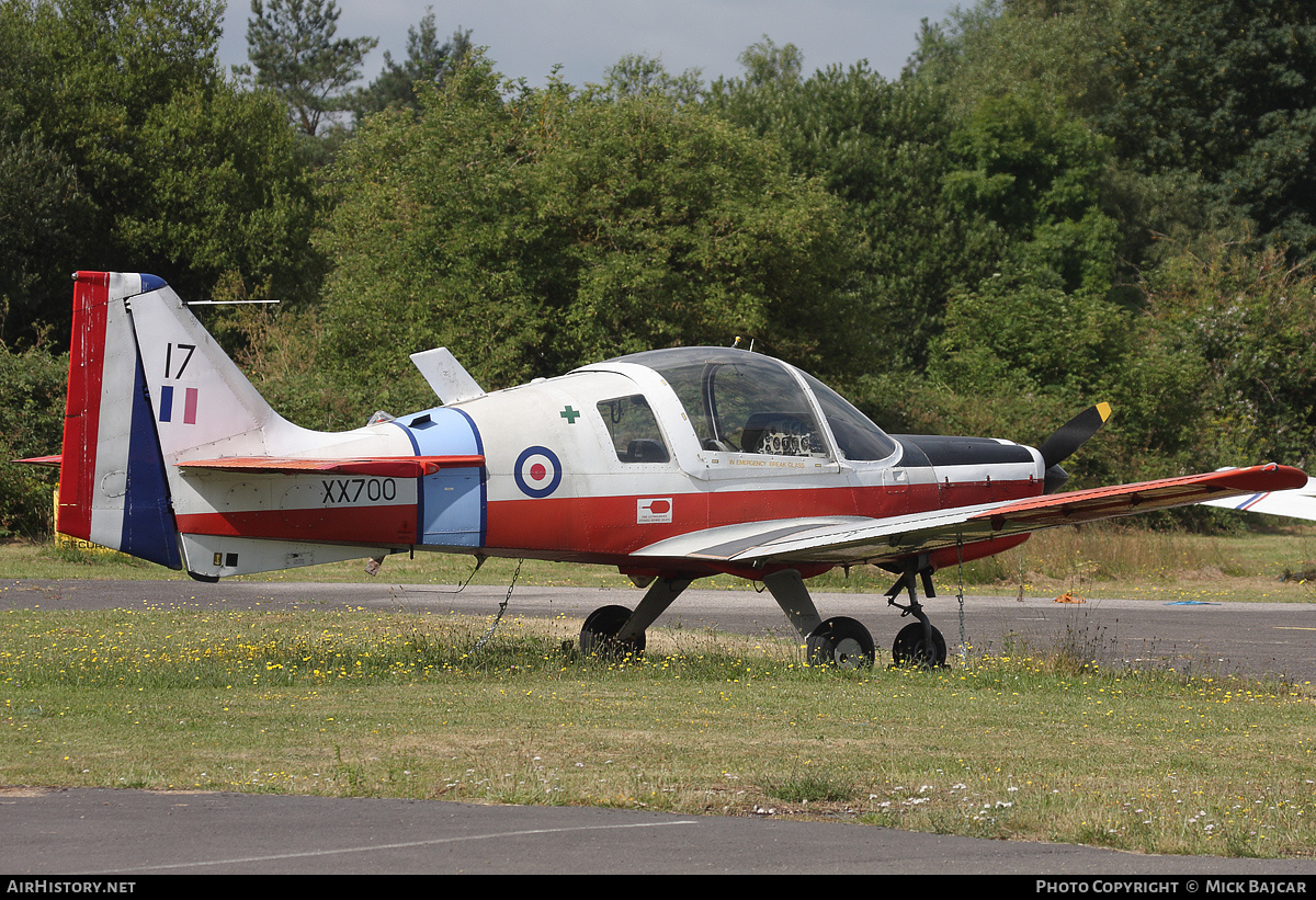 Aircraft Photo of G-CBEK / XX700 | Scottish Aviation Bulldog 120/121 | UK - Air Force | AirHistory.net #4662