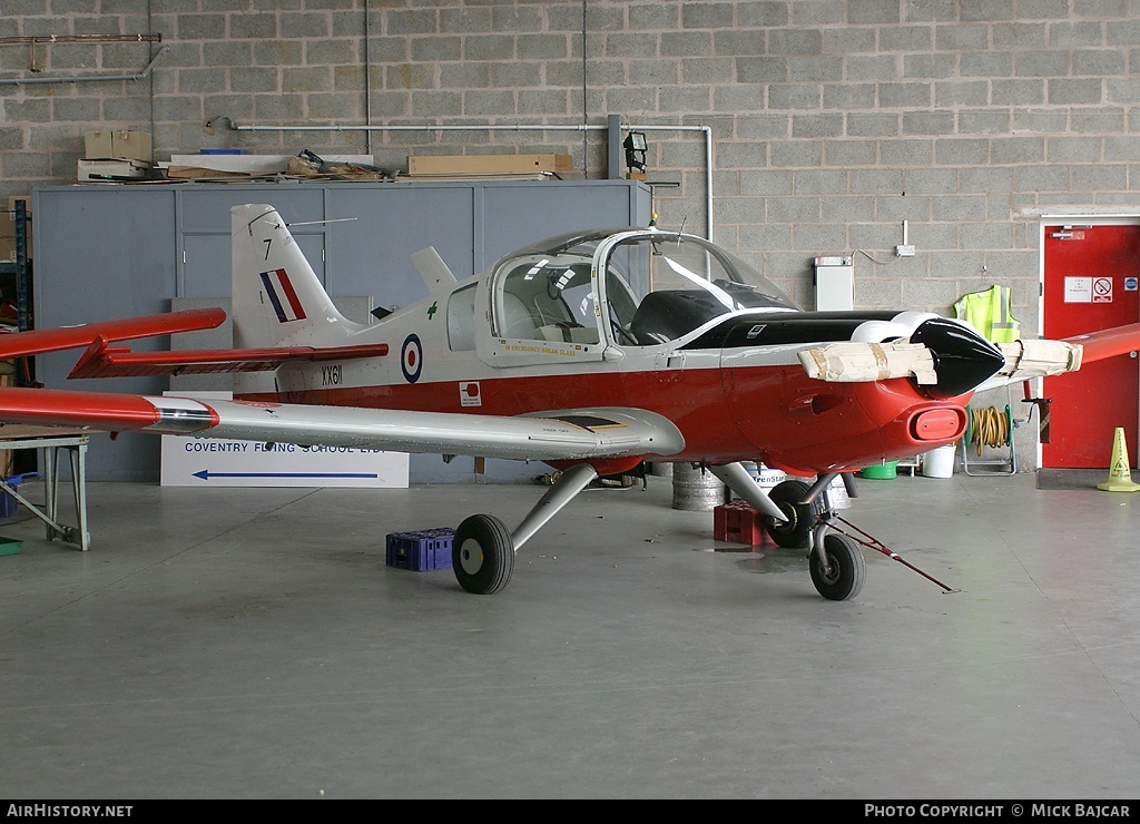 Aircraft Photo of G-CBDK / XX611 | Scottish Aviation Bulldog T1 | UK - Air Force | AirHistory.net #4664