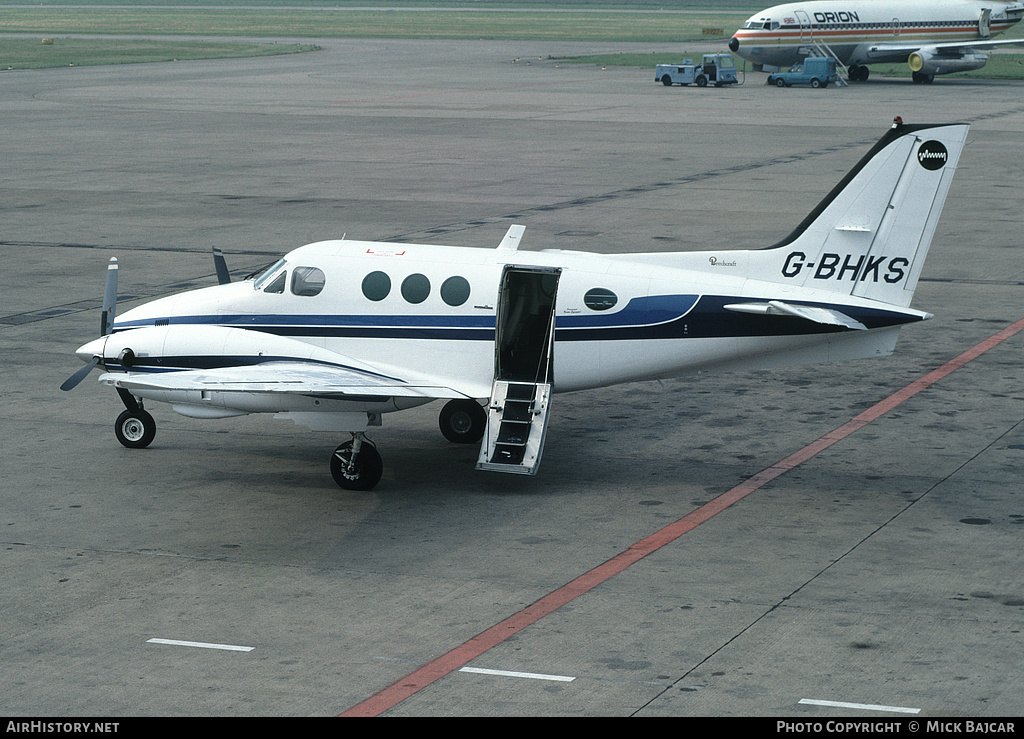 Aircraft Photo of G-BHKS | Beech E90 King Air | AirHistory.net #4669