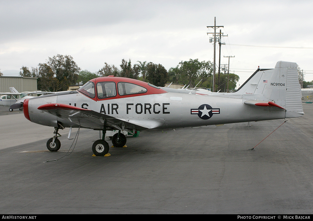 Aircraft Photo of N91104 / NC91104 | North American Navion (NA-145) | USA - Air Force | AirHistory.net #4670