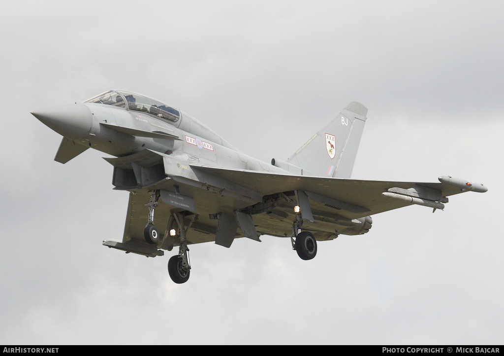 Aircraft Photo of ZJ801 | Eurofighter EF-2000 Typhoon T1 | UK - Air Force | AirHistory.net #4674