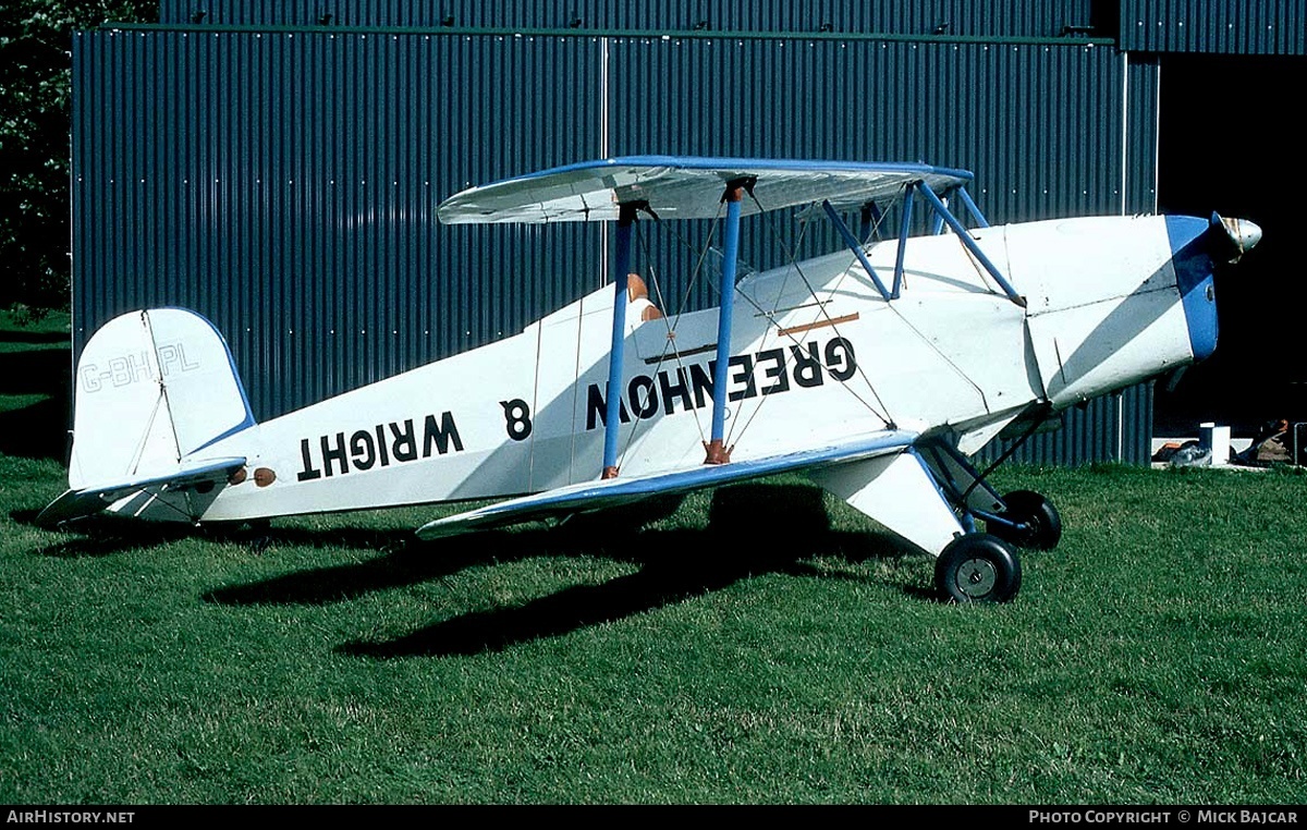 Aircraft Photo of G-BHPL / E3B-350 | CASA 1.131E Jungmann | Greenhow & Wright | Spain - Air Force | AirHistory.net #4687