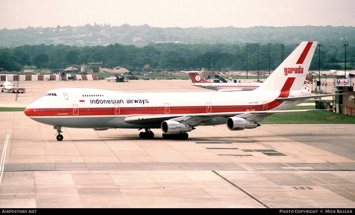 Aircraft Photo of PK-GSD | Boeing 747-2U3B | Garuda Indonesian Airways | AirHistory.net #4692