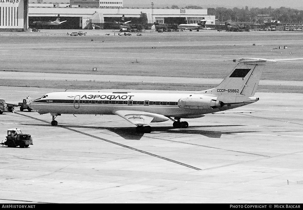 Aircraft Photo of CCCP-65862 | Tupolev Tu-134A | Aeroflot | AirHistory.net #4693