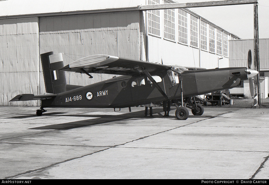 Aircraft Photo of A14-689 | Pilatus PC-6/B2-H2 Turbo Porter | Australia - Army | AirHistory.net #4708