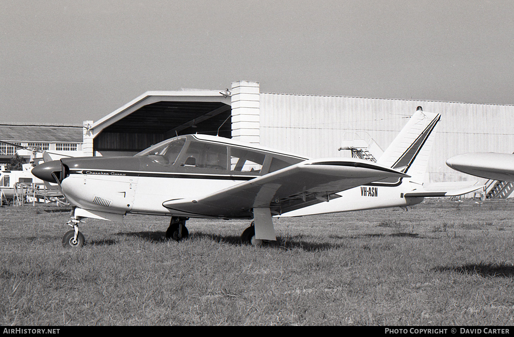 Aircraft Photo of VH-ASN | Piper PA-28R-180 Cherokee Arrow | AirHistory.net #4734