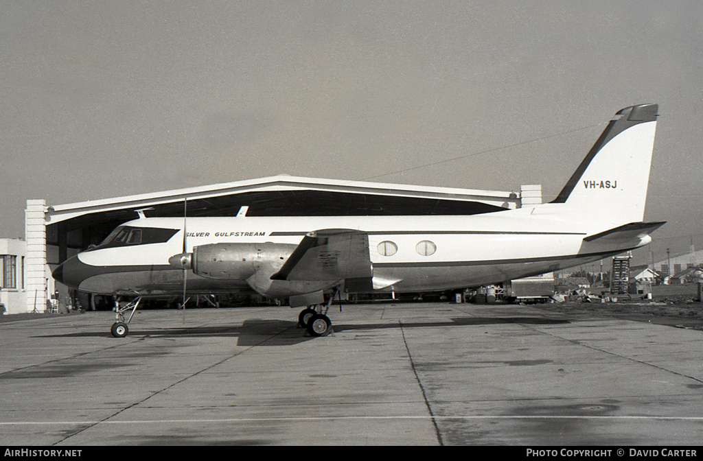 Aircraft Photo of VH-ASJ | Grumman G-159 Gulfstream I | AirHistory.net #4738