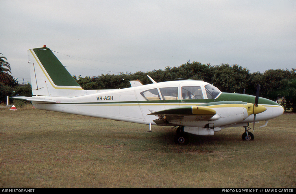 Aircraft Photo of VH-ASH | Piper PA-23-250 Aztec C | AirHistory.net #4739