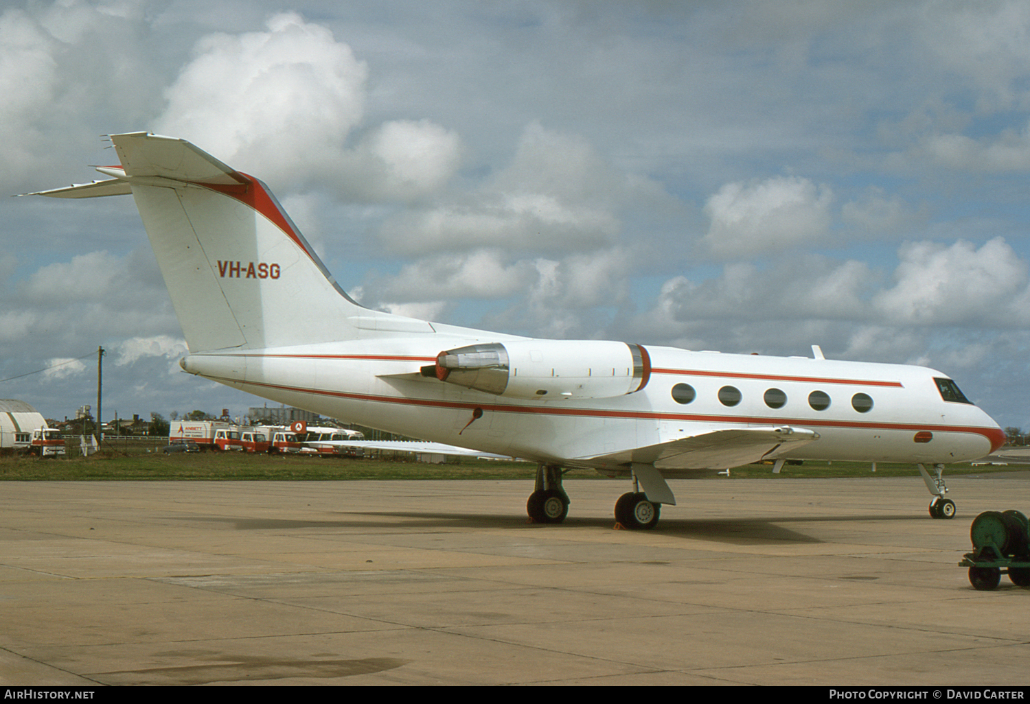 Aircraft Photo of VH-ASG | Grumman American G-1159 Gulfstream II | AirHistory.net #4740