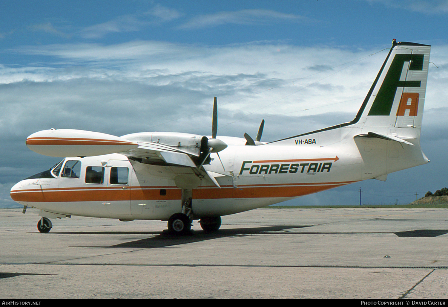 Aircraft Photo of VH-ASA | Piaggio P-166B Portofino | Forrestair | AirHistory.net #4743