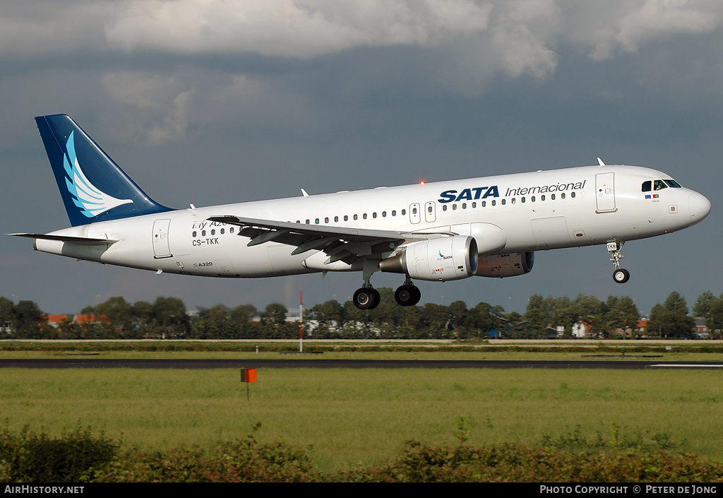 Aircraft Photo of CS-TKK | Airbus A320-214 | SATA Internacional | AirHistory.net #4744