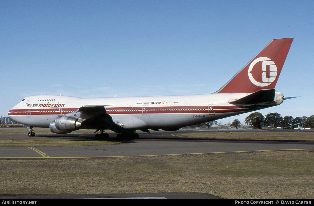 Aircraft Photo of 9M-MHI | Boeing 747-236B | Malaysian Airline System - MAS | AirHistory.net #4747