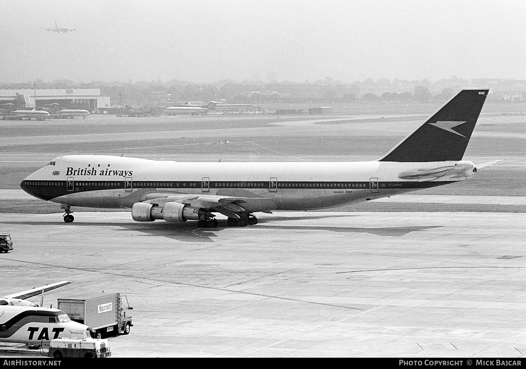 Aircraft Photo of G-AWNE | Boeing 747-136 | British Airways | AirHistory.net #4756
