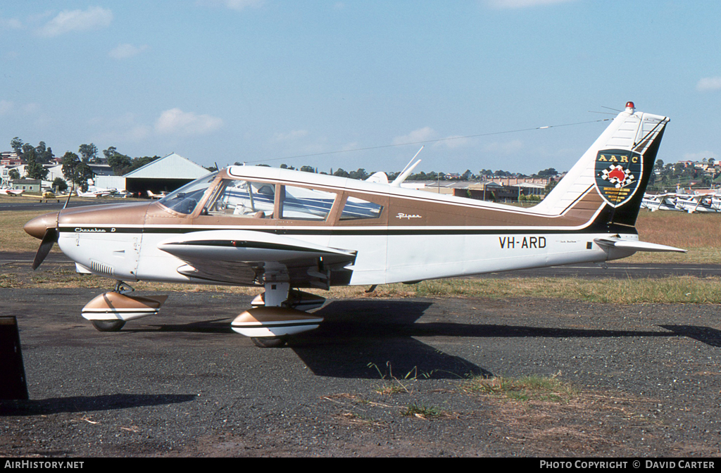 Aircraft Photo of VH-ARD | Piper PA-28-180 Cherokee D | Australian Automobile Racing Club | AirHistory.net #4770