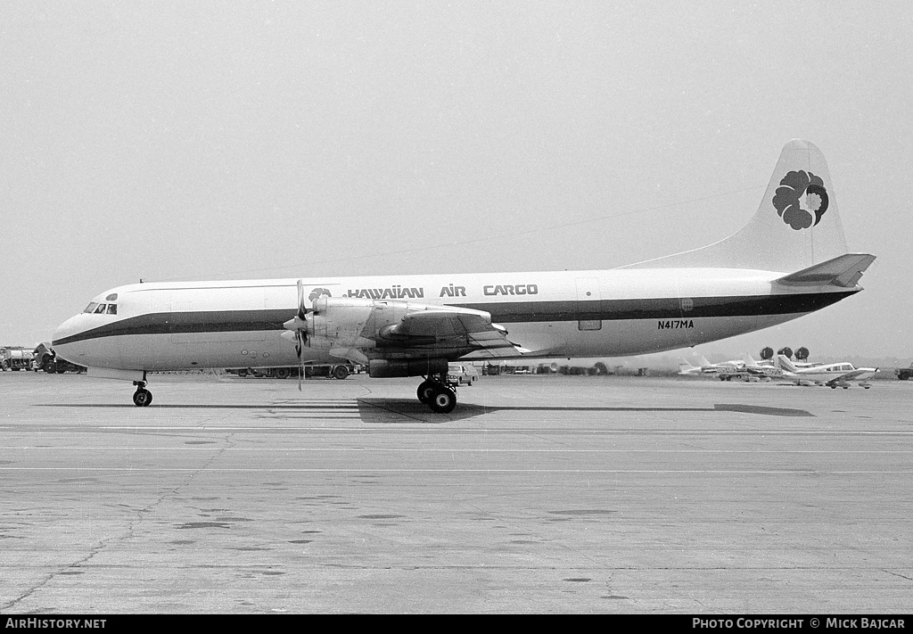 Aircraft Photo of N417MA | Lockheed L-188C(F) Electra | Hawaiian Air Cargo | AirHistory.net #4786