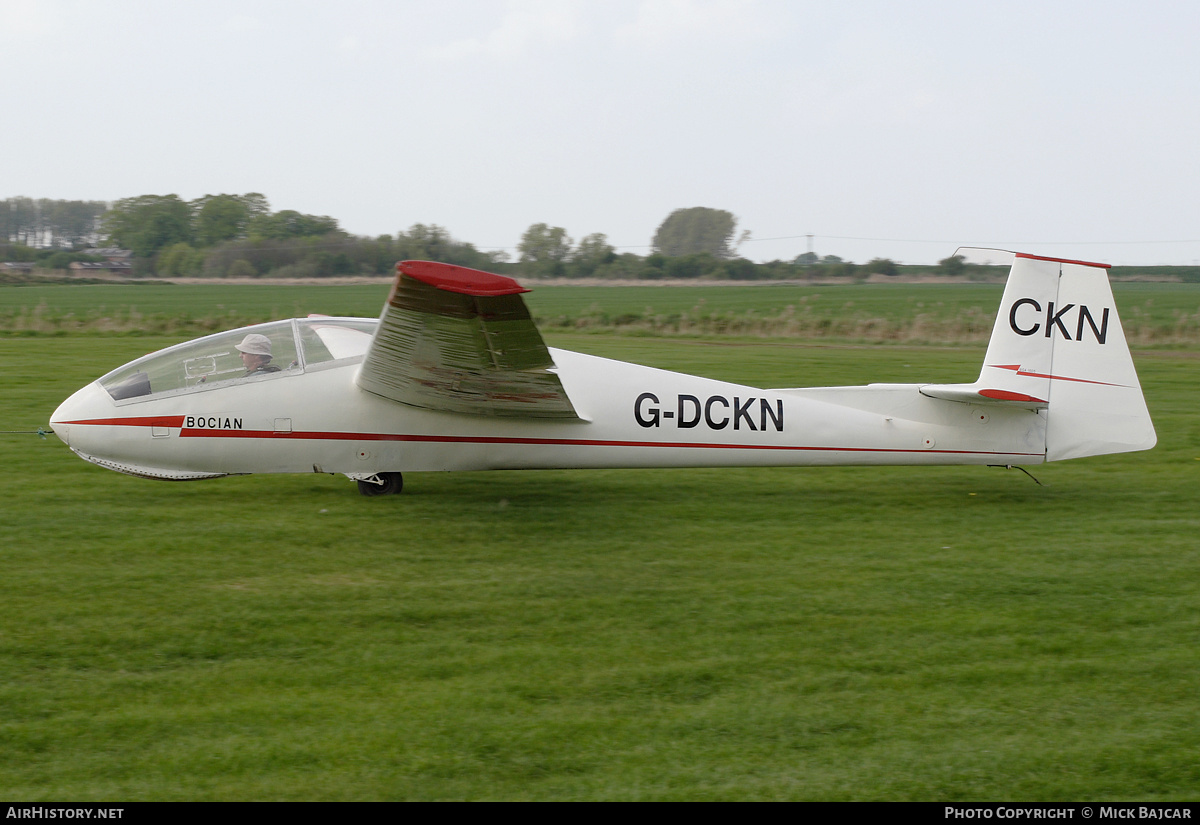 Aircraft Photo of G-DCKN | PZL-Bielsko SZD-9BIS Bocian 1E | AirHistory.net #4790