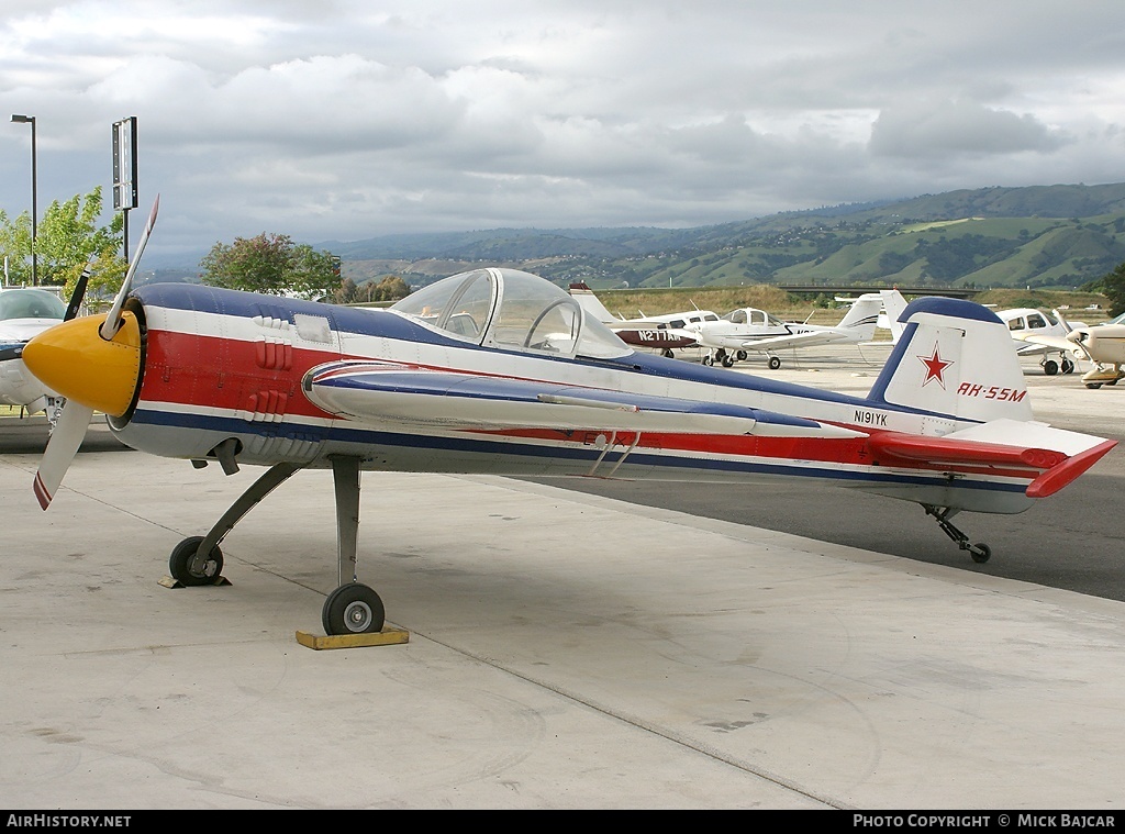 Aircraft Photo of N191YK | Yakovlev Yak-55M | AirHistory.net #4798