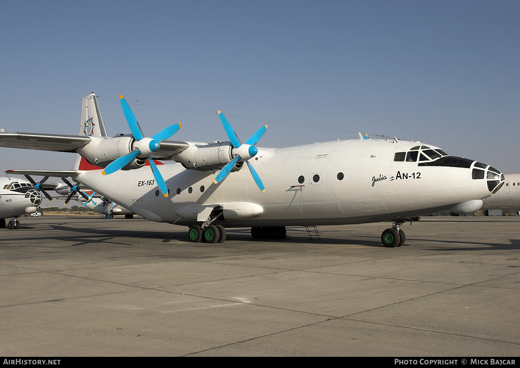 Aircraft Photo of EX-163 | Antonov An-12B | British Gulf International Airlines | AirHistory.net #4804