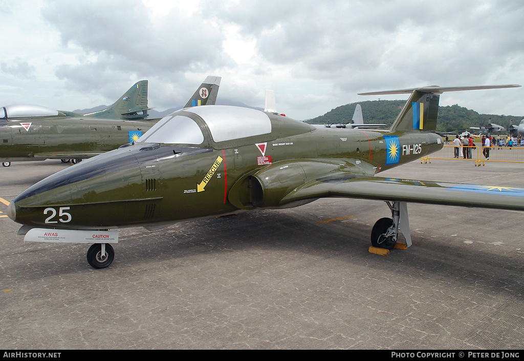 Aircraft Photo of FM-1125 | Canadair CL-41G-5 Tebuan | Malaysia - Air Force | AirHistory.net #4821