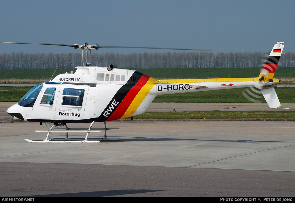 Aircraft Photo of D-HORG | Bell AB-206B JetRanger II | Rotorflug | AirHistory.net #4826