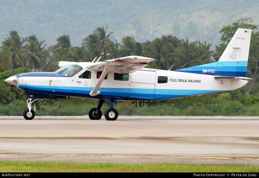 Aircraft Photo of 9M-PSO | Cessna 208 Caravan I | Polis Diraja Malaysia | AirHistory.net #4827