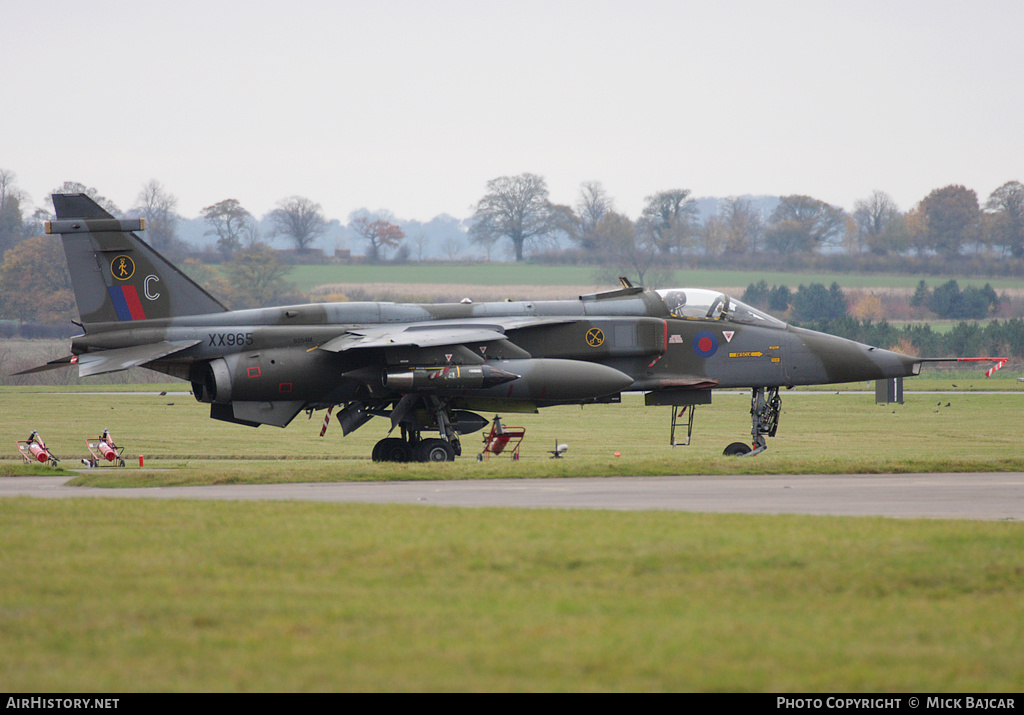 Aircraft Photo of XX965 | Sepecat Jaguar GR3A | UK - Air Force | AirHistory.net #4837