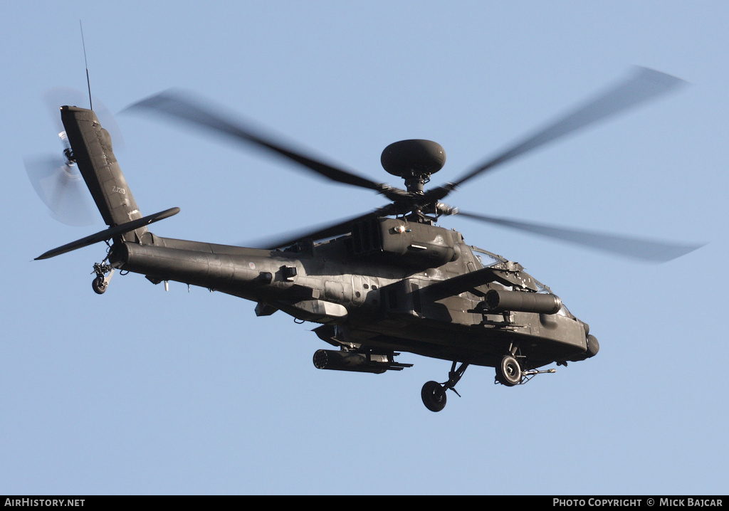 Aircraft Photo of ZJ213 | Westland WAH-64D Longbow Apache AH1 | UK - Army | AirHistory.net #4838