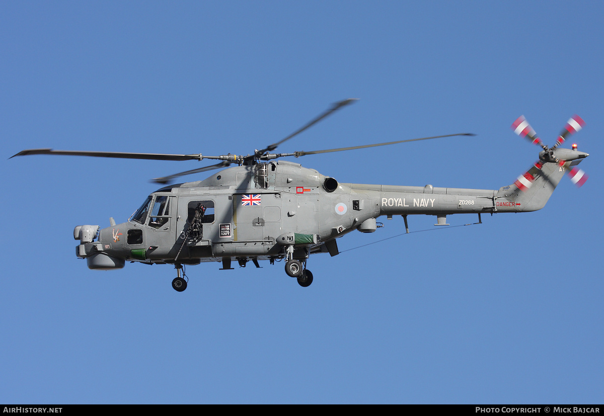 Aircraft Photo of ZD268 | Westland WG-13 Lynx HMA8SRU | UK - Navy | AirHistory.net #4839