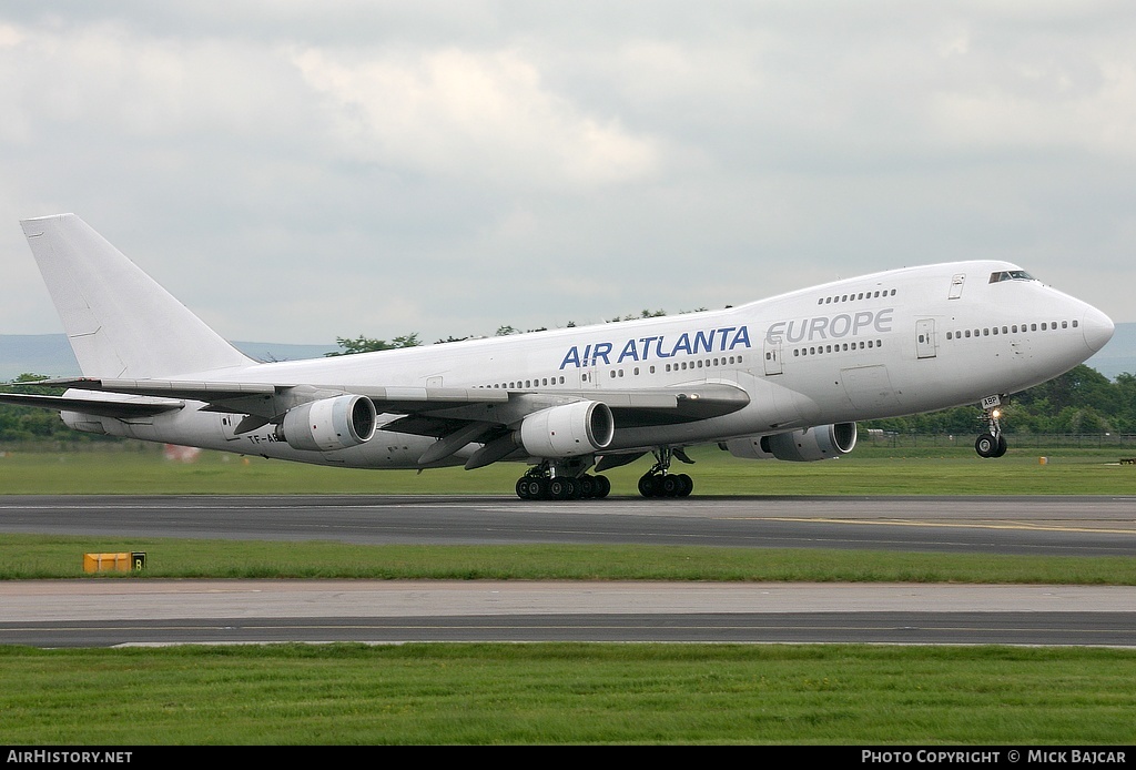 Aircraft Photo of TF-ABP | Boeing 747-267B | Air Atlanta Europe | AirHistory.net #4856