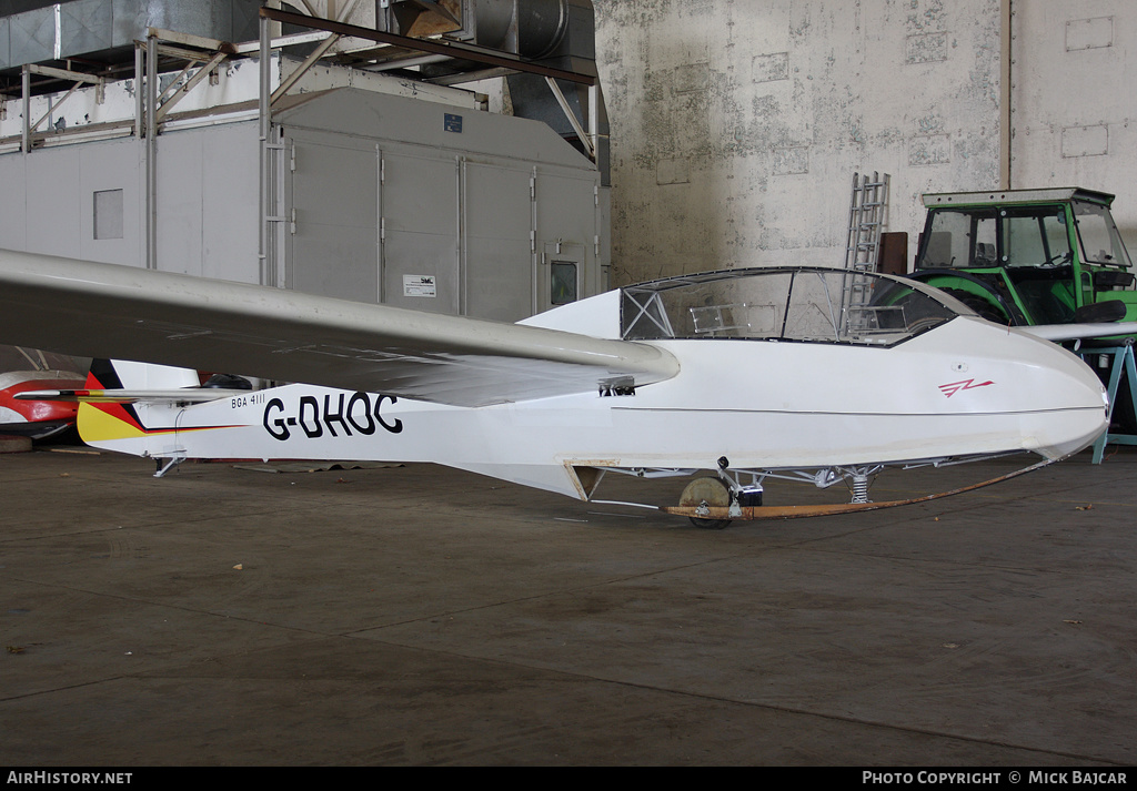 Aircraft Photo of G-DHOC | Scheibe Bergfalke II/55 | AirHistory.net #4859