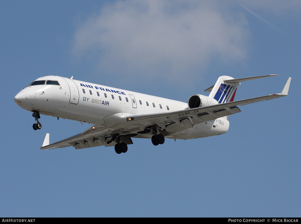 Aircraft Photo of F-GRJI | Canadair CRJ-100ER (CL-600-2B19) | Air France | AirHistory.net #4862