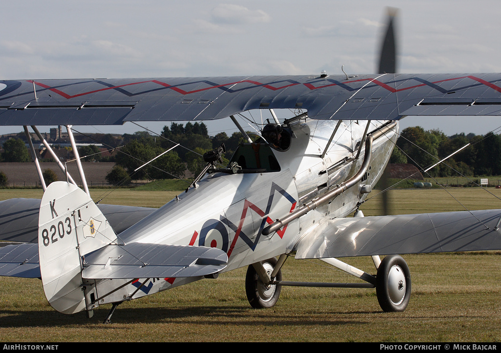 Aircraft Photo of G-BTVE | Hawker Demon I | AirHistory.net #4863