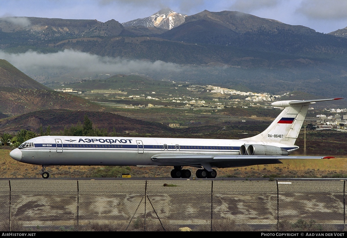 Aircraft Photo of RA-86467 | Ilyushin Il-62M | Aeroflot | AirHistory.net #4868