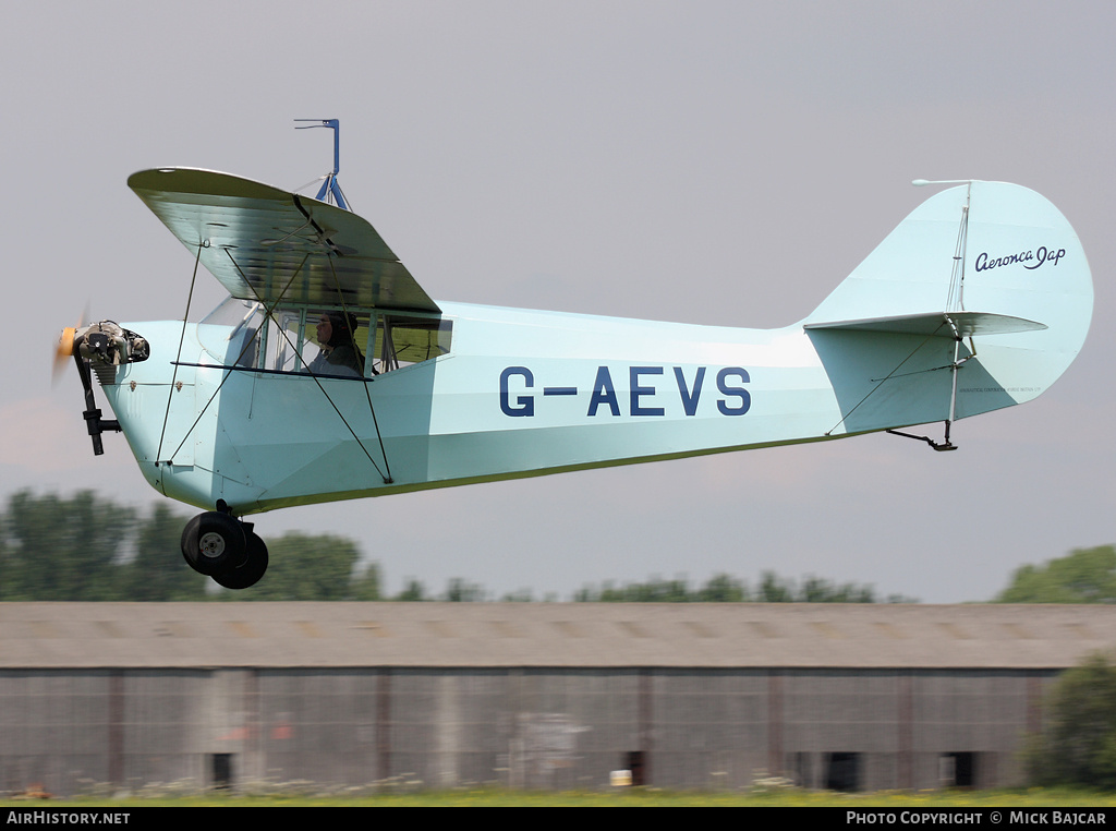 Aircraft Photo of G-AEVS | Aeronca 100 | AirHistory.net #4880