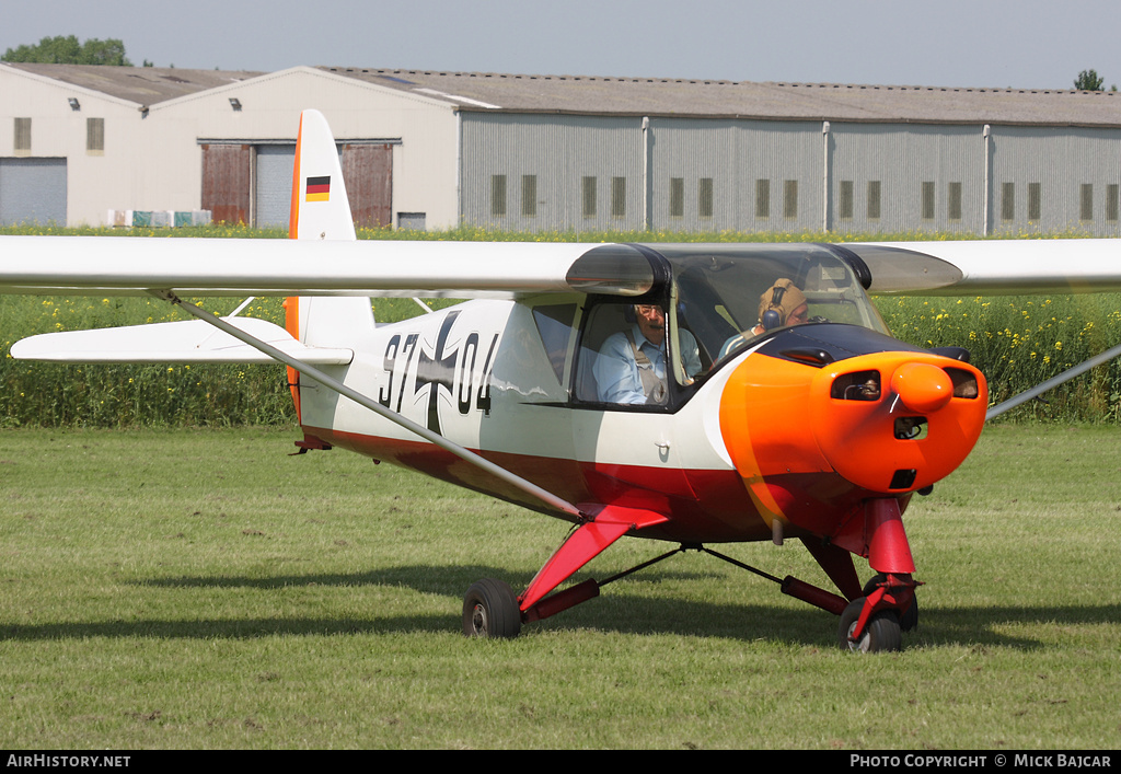 Aircraft Photo of G-APVF / 9704 | Pützer Elster B | Germany - Air Force | AirHistory.net #4882